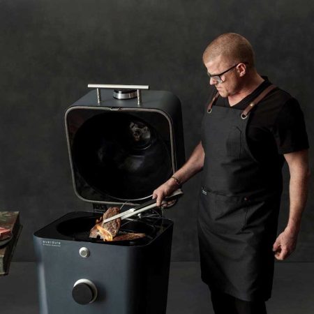 Steak na žaru - žar na oglje 4K