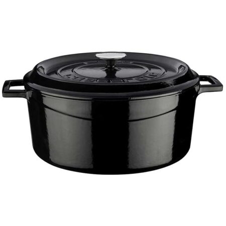 Litoželezna posoda Lava, 32 cm črna - (LVYTC32K2BL)